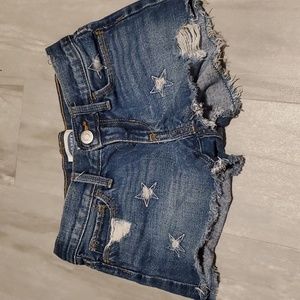 OLD NAVY girls denim shorts size 5